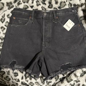 Free people black shorts NWT never worn size 27